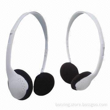 Kid's headphones, made of environment-friendly ABS material, RoHS-certified